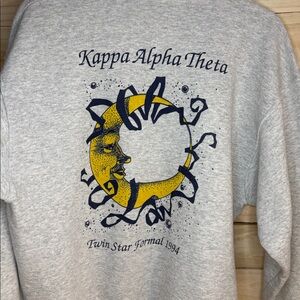 Vintage 1994 Kappa Alpha Theta University of Florida Crewneck Sweatshirt.